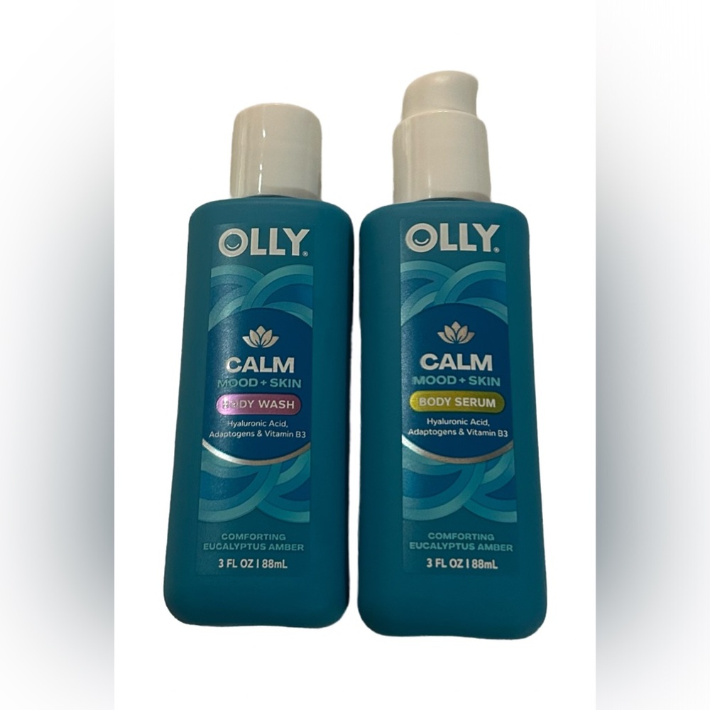 Calm Mood + Skin Body Wash & Serum - Blue